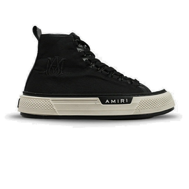 کفش اسنیکر ساقدار طرح Amiri Simple مدل 4811 رنگ مشکی