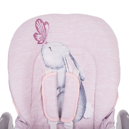 صندلی غذاخوری کودک کیکابو مدل sweet Nature طرح pink Rabbit