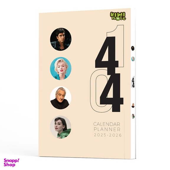 تقویم و پلنر سال 1404 کیوی نت طرح سینمایی کد 1014