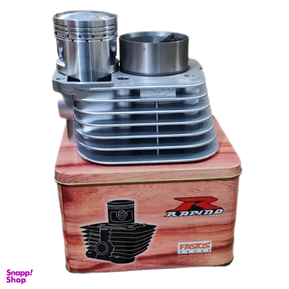 مجموعه سیلندر و پیستون موتور سیکلت راپیدو کد 125rp