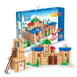 اسباب بازی قلعه WOODLAND CASTLE 325 PCS 1055