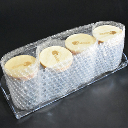 جا ادویه 4 پارچه اشکان مدل دلسا به همراه پایه و پیمانه