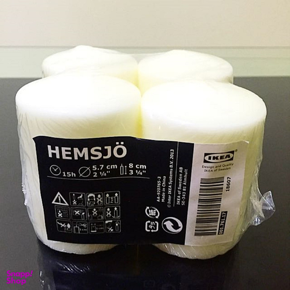 شمع ایکیا مدل H701.242.62 بسته 4 عددی