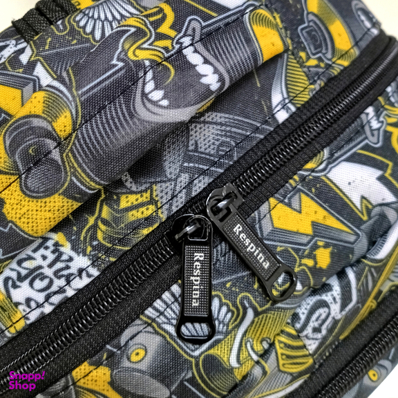 کیف مدرسه پسرانه رسپینا طرح اسپری به همراه جامدادی