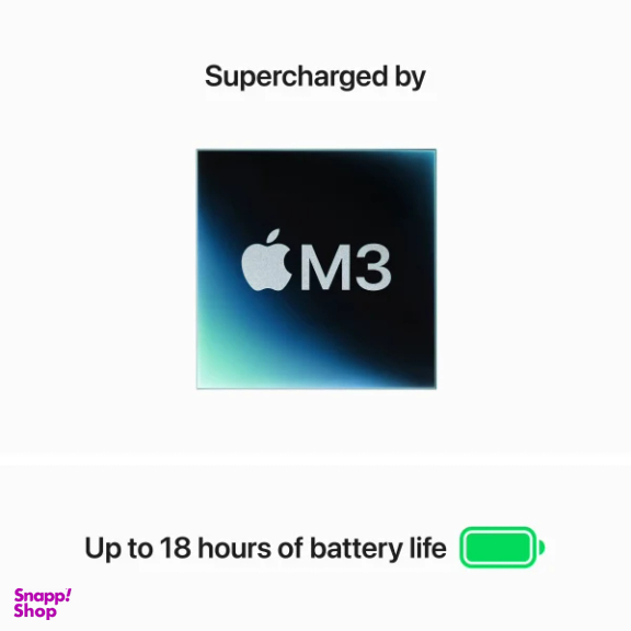 لپ تاپ 13 اینچی اپل مدل MacBook Air MRXT3 2024