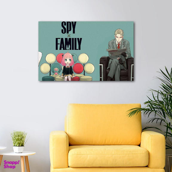 تابلو شاسی عرش مدل انیمه جاسوس x خانواده spy x family کد As3871