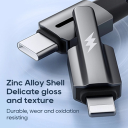 کابل تبدیل Type-C به Type-C/Lightning کوالا مدل KL-X72 طول 2 متر