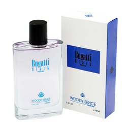 ادو پرفیوم مردانه وودی سنس مدل Bugatti Black  حجم 100 میلی‌لیتر