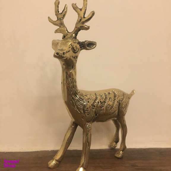 مجسمه برنجی مدل گوزن