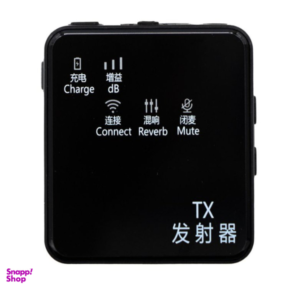 میکروفون بی سیم یقه ای انسر مدل M2 2in1 Pro