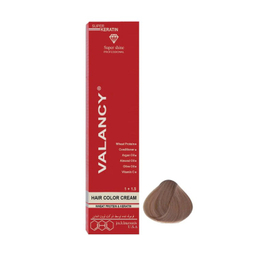 رنگ مو والانسی شماره WN8 رنگ بلوند نسکافه ای روشن حجم 100 میلی لیتر