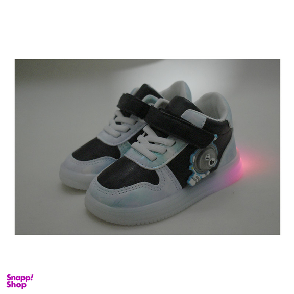 کفش پیاده روی نوزادی مدل چراغدار طرح فضانورد کد C-8340