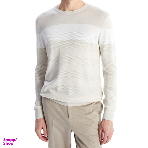 پلیور یقه گرد مردانه ال سی وایکیکی مدل اسلیم افکت