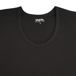 زیرپوش آستین دار مردانه ماییلدا مدل پنبه ای کد 4710-3 رنگ مشکی بسته 3 عددی