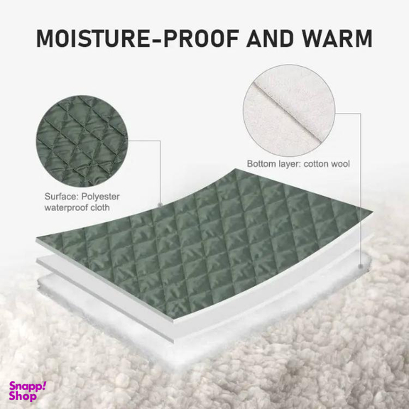 زير انداز کمپينگ نیچرهایک مدل Cotton Wool Warm & Damp Proof Pad کد FCD11
