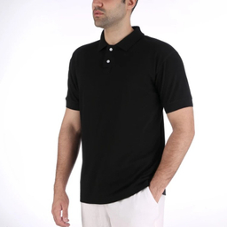 پولوشرت آستین کوتاه مردانه مدل GD-s-15535307 رنگ مشکی
