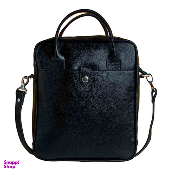 کیف دوشی چرم طبیعی زنانه آروین چرم کد AR-129