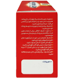 ساشه فلوسیترین روز ابیان فارمد بسته 10 عددی
