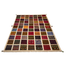 گبه دستباف سی پرشیا کد 122110 سایز 230x176 سانتی‌ متر