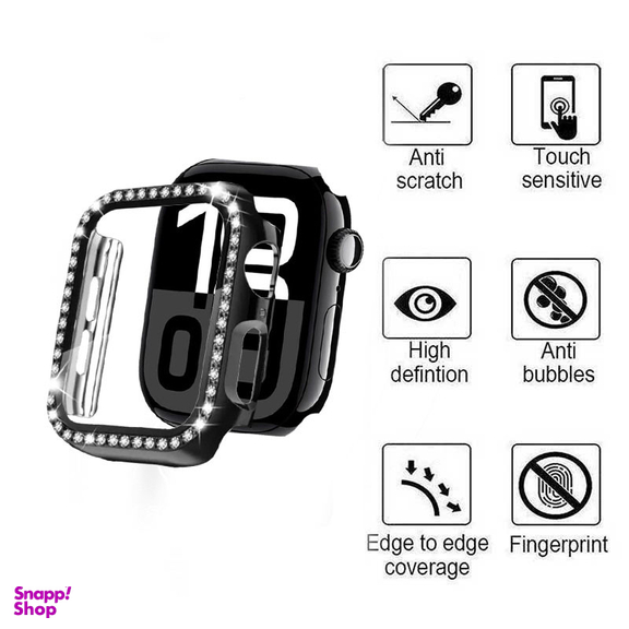 کاور اپیکوی مدل Diamond Cover Apple Watch مناسب برای اپل واچ سری 10 سایز 46 میلی متری