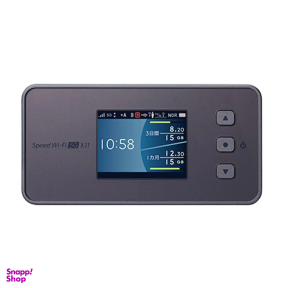 مودم 4G/5G قابل حمل یوکیو ان ای سی مدل Speed Wi-Fi 5G X11