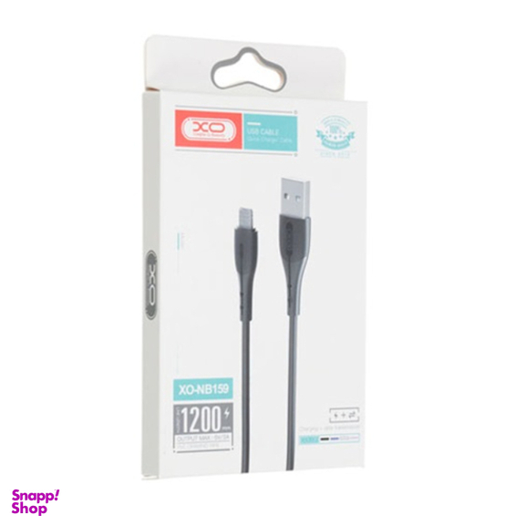 کابل دیتا USB به MicroUSB ایکس او مدل NB159 طول 1.2 متر