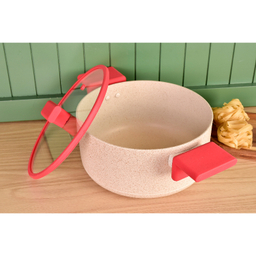 سرویس قابلمه و تابه گرانیتی 9 پارچه پرارین مدل Estima کد 4323