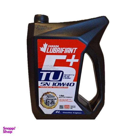 روغن موتور لوبریفنت کانادا مدل +tu5 گرید sn 10-40 حجم 4 لیتر