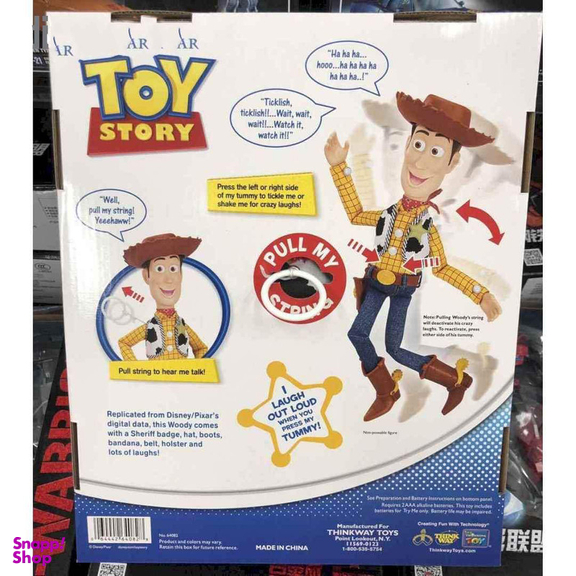 عروسک دیزنی مدل WOODY ارتفاع 36 سانتی‌متر