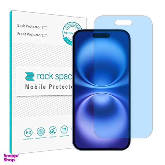محافظ صفحه نمایش آنتی بلو راک اسپیس مدل Resistant مناسب گوشی موبایل اپل iPhone 16