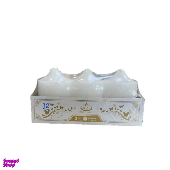 شمع رویا کندل کد 5125 مجموعه 3 عددی