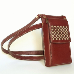 کیف کراس‌ بادی چرم دست دوز مدل آریلا