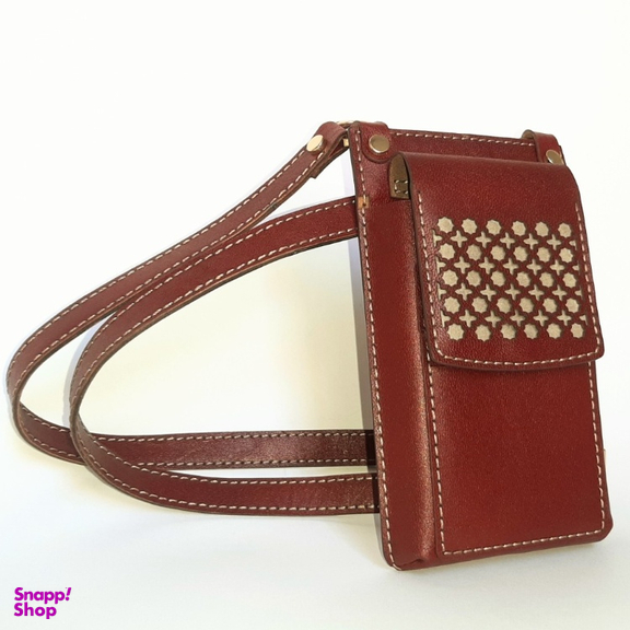 کیف کراس بادی چرم دست دوز مدل آریلا