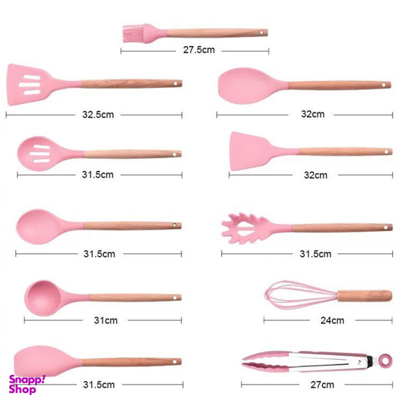 سرویس کفگیر و ملاقه 12 پارچه وون مدل KITCHEN LIFE-1007