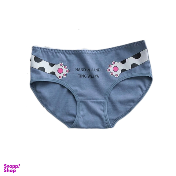 شورت زنانه سینولوگ طرح گربه مجموعه 4 عددی