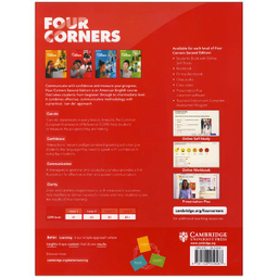 کتاب four corners 2 2nd اثر Jack C. Richards and David Bohlke انتشارات کمبریج