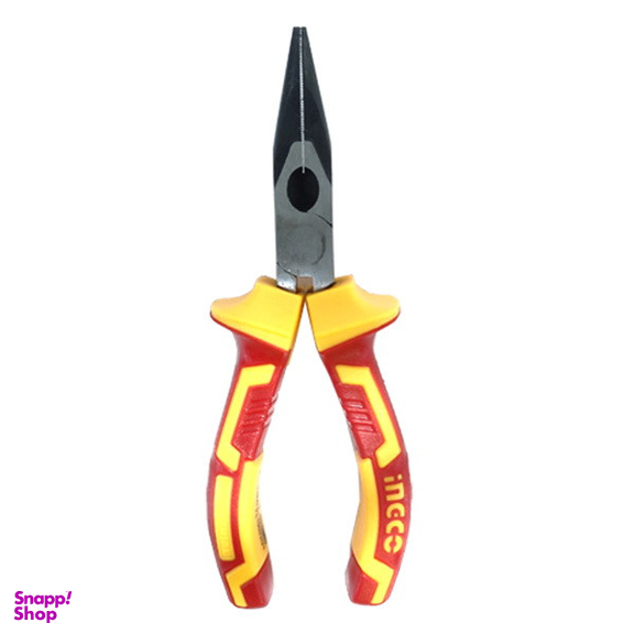 انبر دم باریک عایق برق اینکو مدل HILNP28168 سایز 6 اینچ
