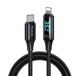 کابل شارژ تایپ سی به لایتنینگ مک دودو صفحه دار مدل CA-1030
