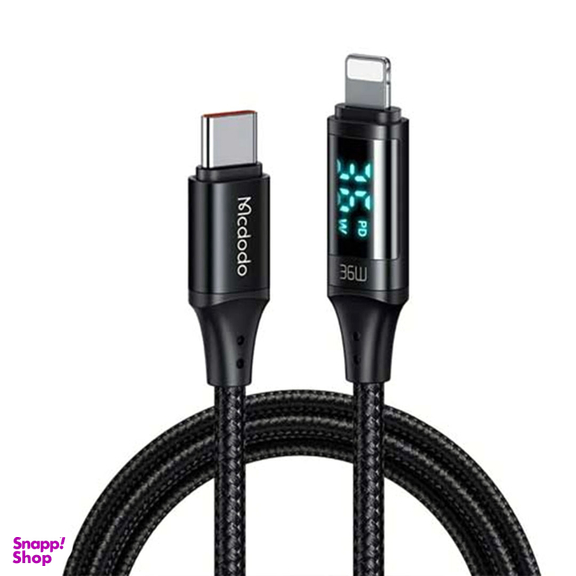 کابل شارژ تایپ سی به لایتنینگ مک دودو صفحه دار مدل CA-1030