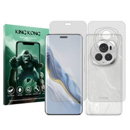 محافظ صفحه نمایش گوشی موبایل کینگ کونگ مدل Tough مناسب آنر Magic6 Pro به همراه محافظ پشت گوشی