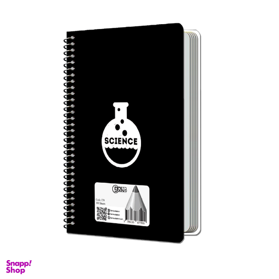 دفتر مشق سیمی 100 برگ دارکوب مدل دروس اختصاصی 139/8