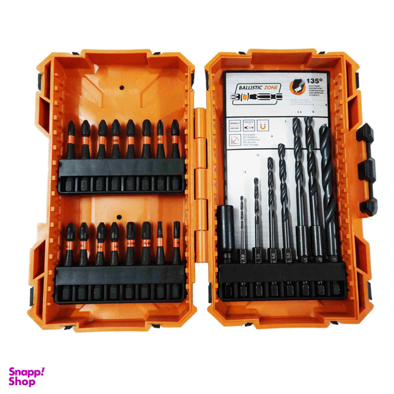 سری پیچ گوشتی و مته آ ا گ مدل AAKSDDD24 مجموعه 24 عددی