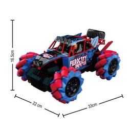 ماشین بازی کنترلی کریزون مدل مسابقه ای چرخ کپسولی طرح DRIFT STUNT کد PY22161-333