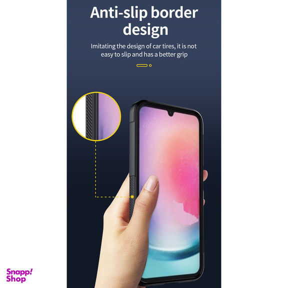 کاور گوشی موبایل سامورایی مدل UFLAX مناسب برای سامسونگ Galaxy A24 4G