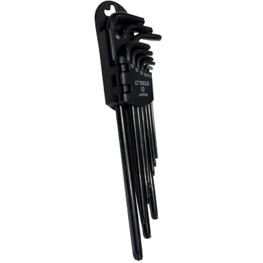 آچار آلن لایت مدل فوق بلند کد SMT-LIGHT-JAPAN--EXTRA LONG-T10-T50 مجموعه 9 عددی