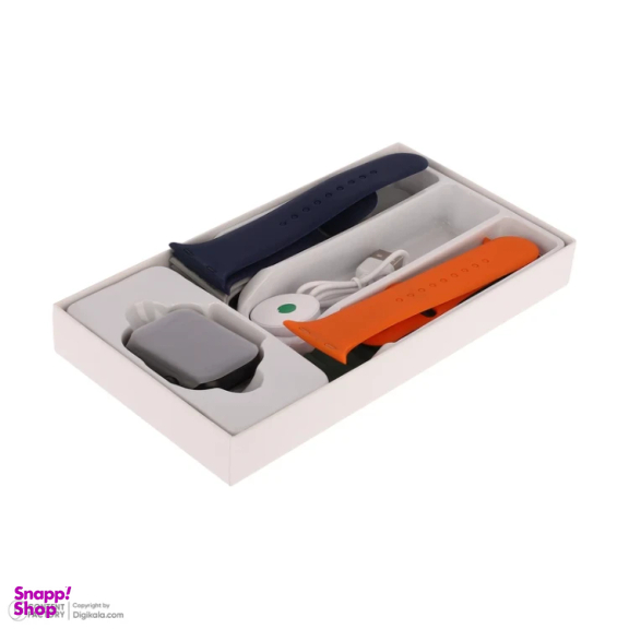 ساعت هوشمند بند سیلیکونی کیکویر مدل KW 27 Max سایز 45 میلی متر