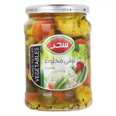 ترشی مخلوط سحر وزن 640 گرم