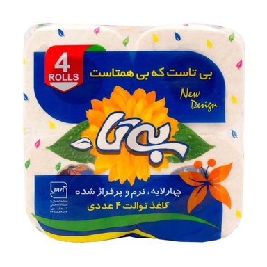 دستمال توالت بیتا کد 004 بسته 4 عددی
