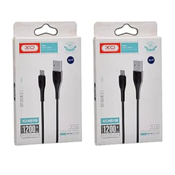 کابل دیتا USB به MicroUSB ایکس او مدل NB159 طول 1.2 متر