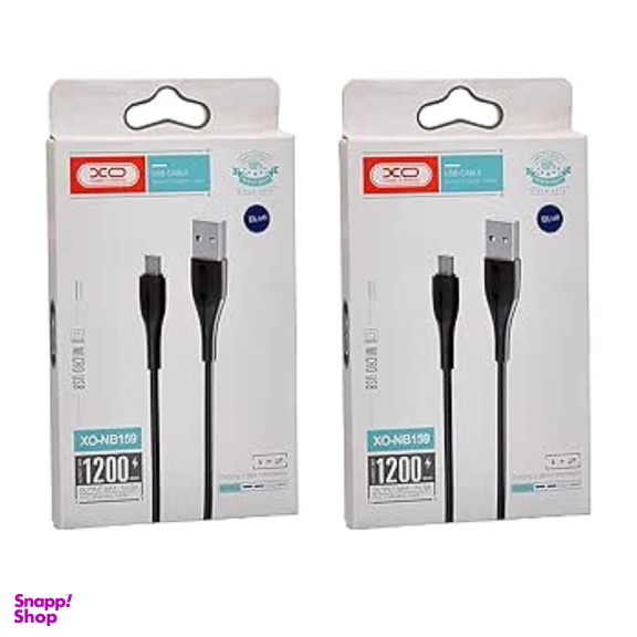 کابل دیتا USB به MicroUSB ایکس او مدل NB159 طول 1.2 متر